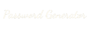 Password Generator